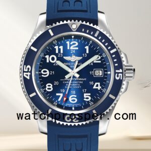 Breitling Superocean Men's 46mm A17365D11C1S2 Automatic Blue Dial