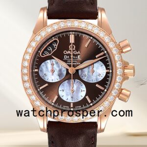 Omega De Ville 4677.60.37 35mm Ladies Rose Gold-tone