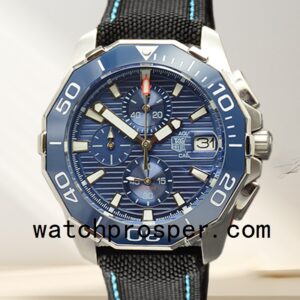 Tag Heuer Aquaracer 43mm CAY211A-001 Men Blue Dial